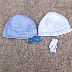 NEW Jacadi Baby Bonnets (2)